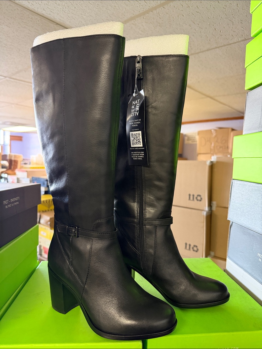 NATURALIZER Kalina High Shaft Boots (Wide)